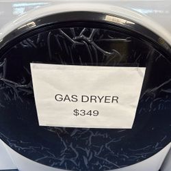 New Gas Dryer All Brands  $349