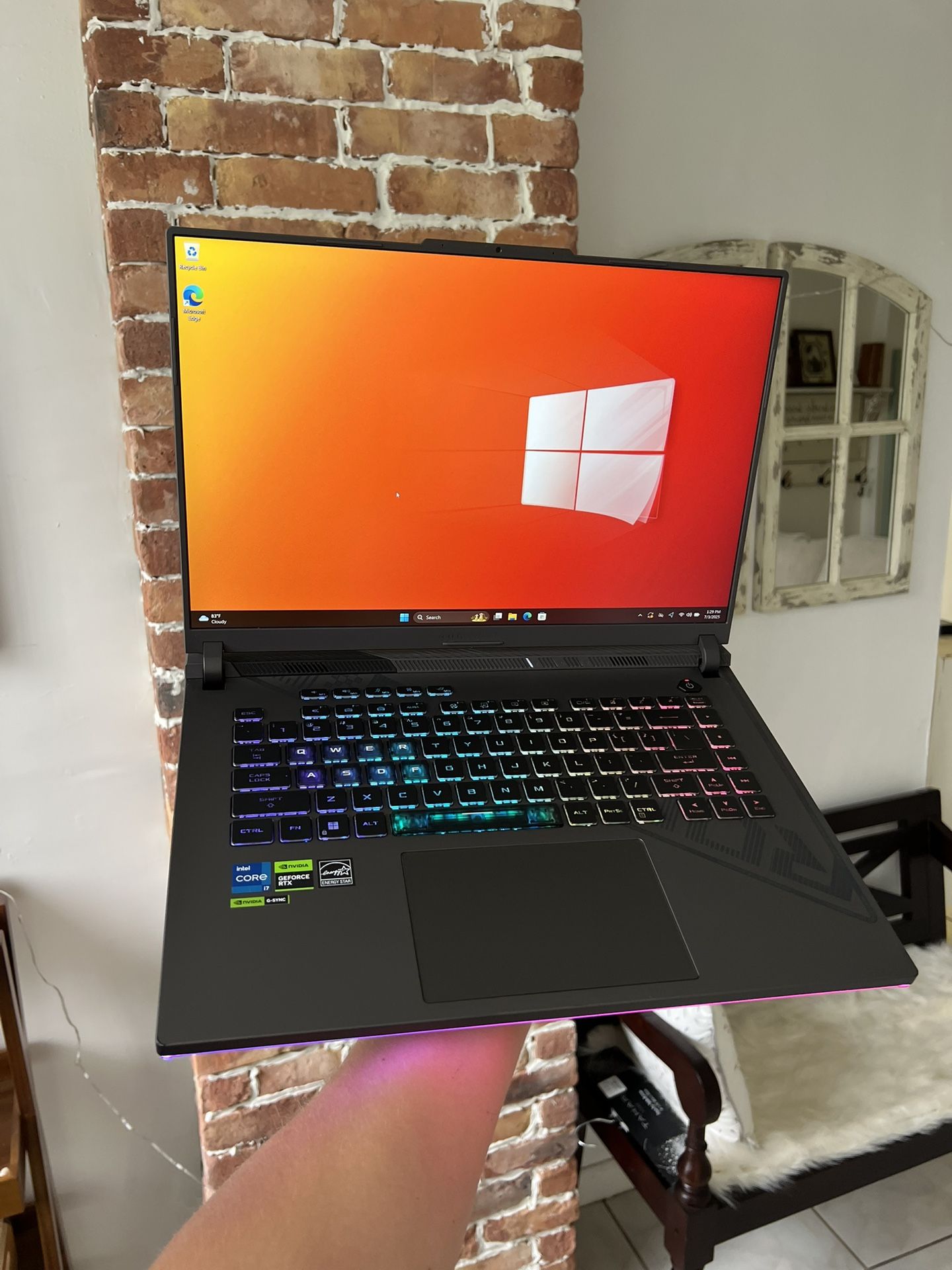 Nvidia Rtx 4060 + Intel Core i7-13650HX • Gaming Laptop ASUS ROG Strix • SSD 2Tb • RAM 16Gb • 16.0”