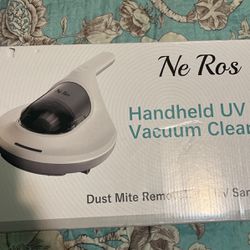 Handheld Uv Vacuum Cleaner (Dust Mite Removal And Uv Sanitizing)