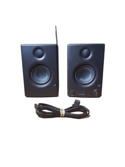 PreSonus ERIS E3.5 Studio Monitor Speaker 50W Black Tested Working