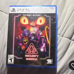 Five Nights at Freddy's: Security Breach PS5 T-Teen Ultra HD Action Adventure