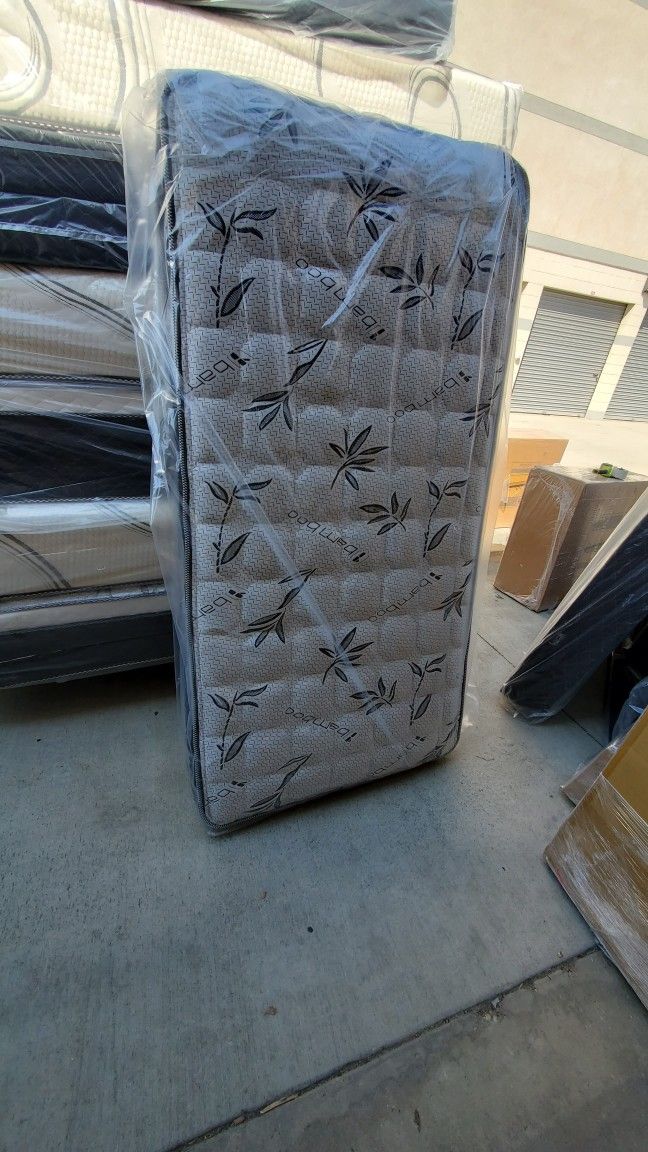 Twin Mattress Bamboo 