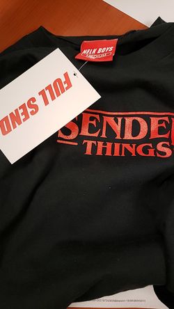 Sender things nelk boys shirt all sizes