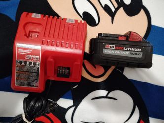 Milwaukee m18  battery  6.0 & charger