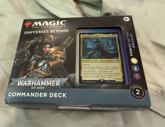 Magic the Gathering - Warhammer 40k Forces of the Imperium Commander Deck