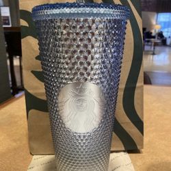 2023 STARBUCKS ICY BLUE SILVER STUDDED 24oz VENTI COLD CUP TUMBLER for Sale  in Chicago, IL - OfferUp