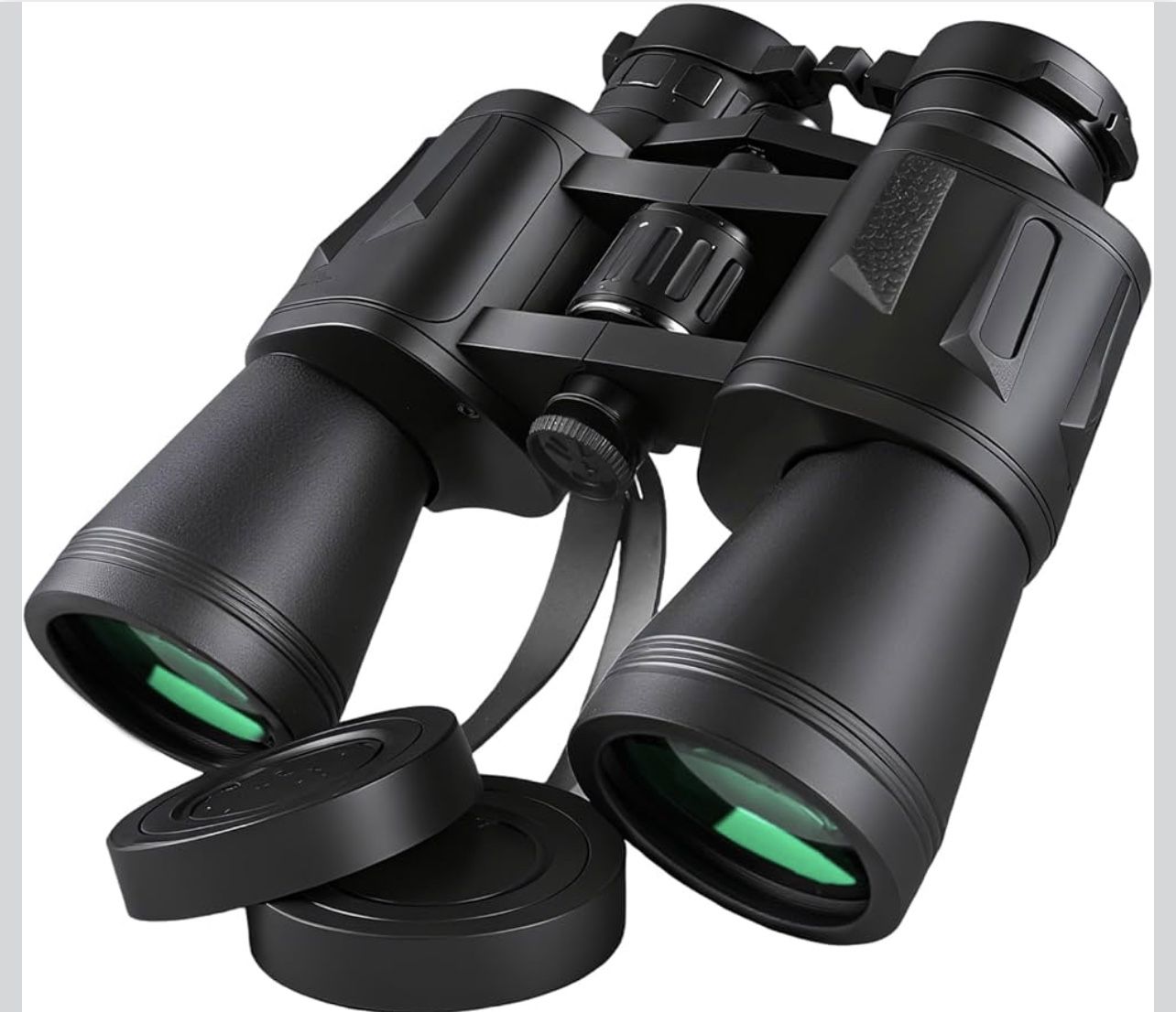 20x50 Binoculars for Adults, HD High-Powered Binoculars, Non-Slip Grip, Waterproof, Shockproof, Low-Light Vision for Bird Watching, Hunting, Traveling