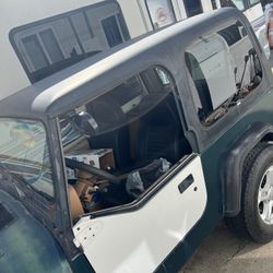 JEEP YJ HARD TOP WITH FULL FIBERGLASS DOORS 