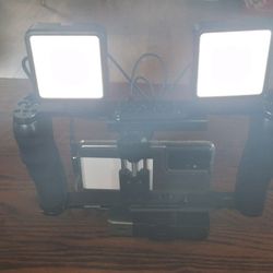 Modified Neewer Camera Cage (Cellphone) For Video Recording