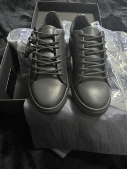 Mens Thursday boot company black vachetta low top sneakers size 7