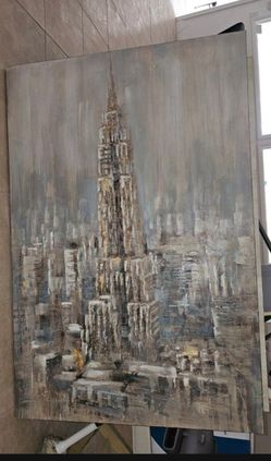 Hanging Canvas Picture Artwork 39.5inches X 59inches