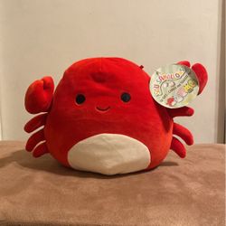 Crab 9” Squishmallow