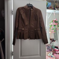 Brown Leather Jacket 