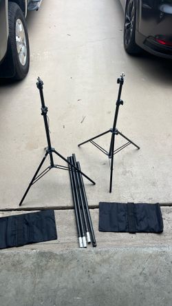 Photo backdrop stands