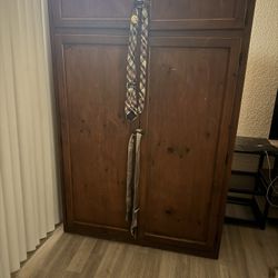 Wooden closet