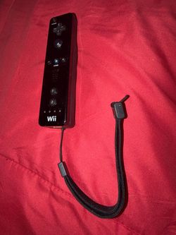 Nintendo Wii Official Wireless Remote Wiimote Controller (RVL-003) Black No Battery Cover