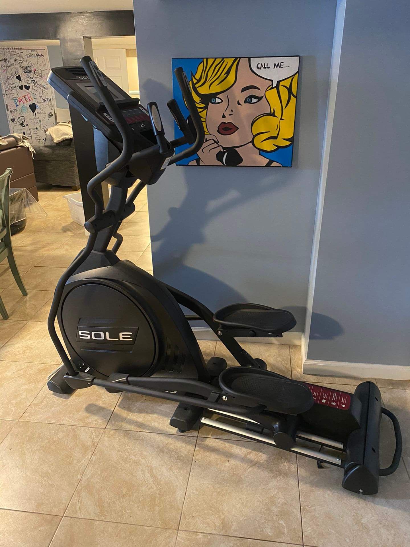 Sole E25 Elliptical Delivery Optional