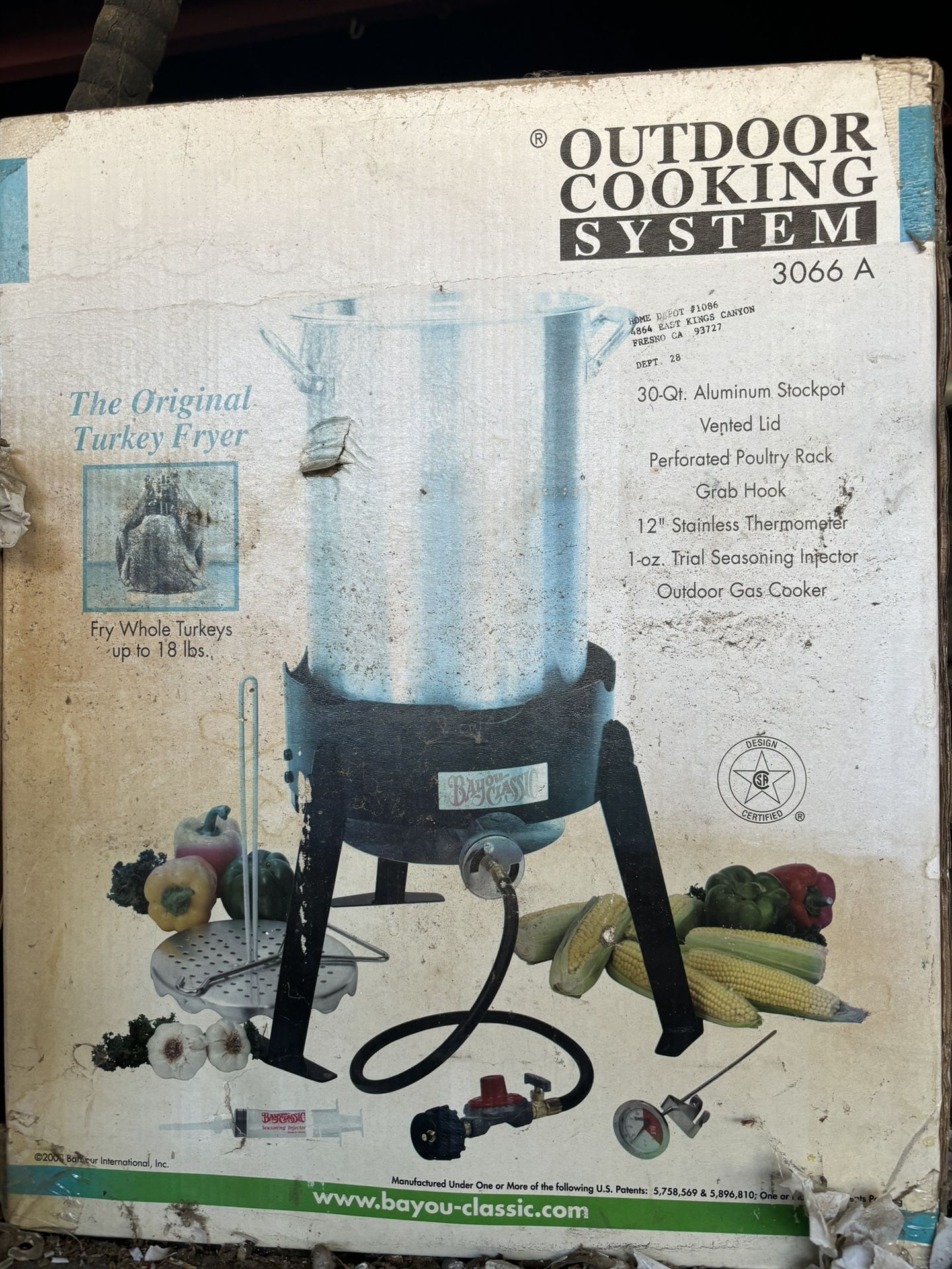 The Original Turkey Fryer (Outdoor Cooking System)