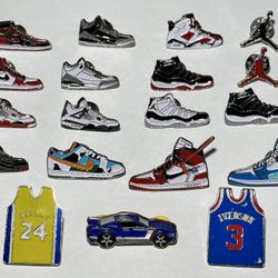 Jordan Retro / Nike Enamel Pins 