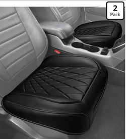 2 Pack Leather Front Car Seat Covers