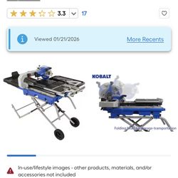 Tile Saw. 10inch Kobalt