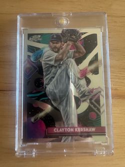 2025 Topps Cosmic Chrome Claytyon Kershaw #128 Los Angeles Dodgers