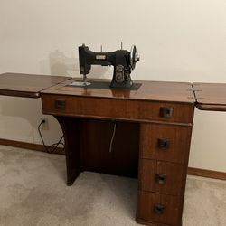 White 77 Table Sewing Machine