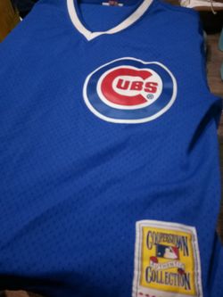  Mitchell & Ness Ryne Sandberg Blue Chicago Cubs