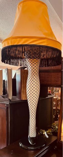 Vintage Rare Christmas Story 45” Height Lamp.