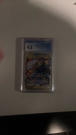 9.5 graded (gem mint) Reshiram & zekrom Gx (2019) Japanese