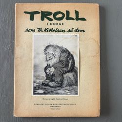 Troll i Norge by Th. Kittelsen 1968 Book