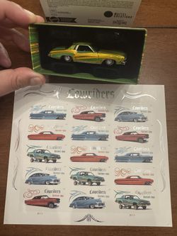 Hot wheels RLC lowrider 1975 Monte Carlo with limited edition lowrider stamps