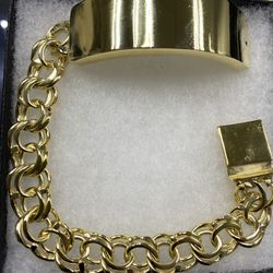 10k Gold Filled Chino Link Bracelet 