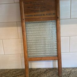 Vintage Advertising Washboard
