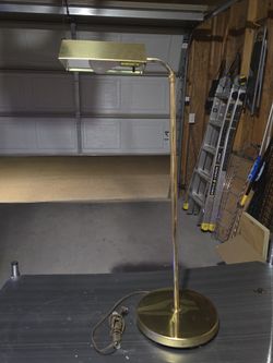 Brass Pharmacy Floor Lamp