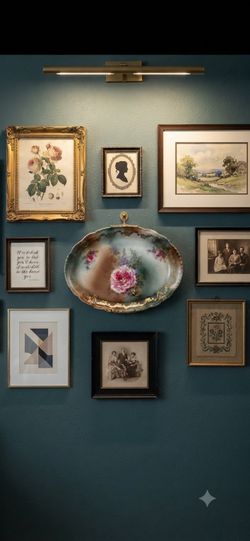 Vintage/ antique rose platter