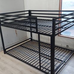 Full Low Bunk Beds NO MATTRESS 