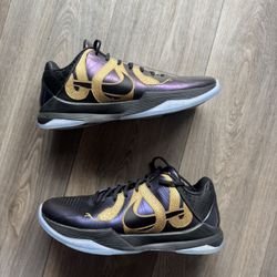 Kobe 5 YOTM Eggplant Size 11.5