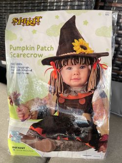Spirit Pumpkin Patch Scarecrow Infant Costume