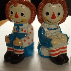 Raggedy Ann Bookends 1979