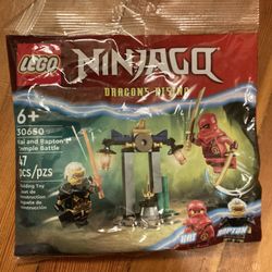 LEGO Ninjago Kai and Rapton temple battle 30650 polybag