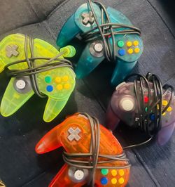 Nintendo N64 controllers