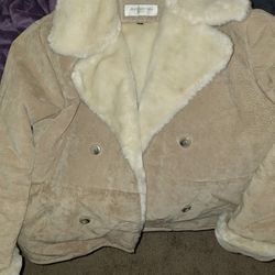 Jones New York Leather Jacket/coat