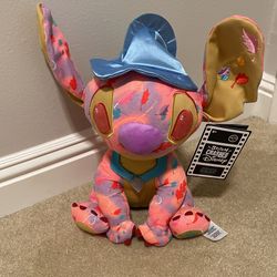 Stitch Crashes Pocahontas Plush Disney NEW w/ tags
