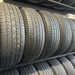 SET OF TIRE 265 60 20 BRIDGESTONE 85% LIFE