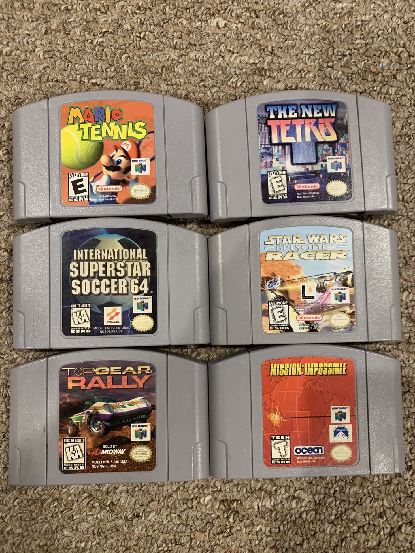 Nintendo 64 games