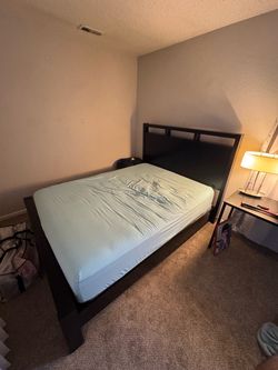 Queen bed frame