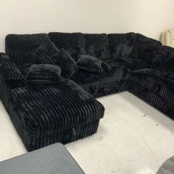 Corduroy Sectional Sale! No Money Down! No Credit Needed!