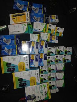 Diabetic test strips and supplies
