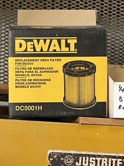 DeWalt Vacuum Filters